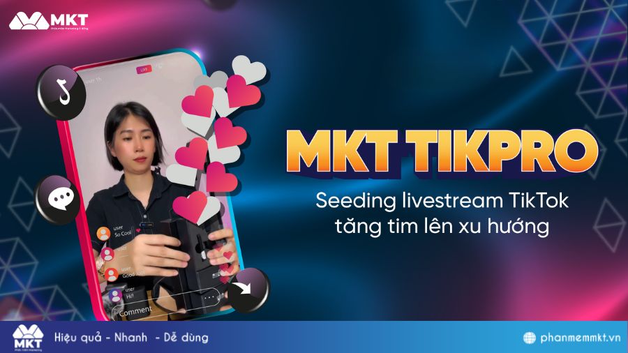Phần mềm hỗ trợ bán hàng, seeding tự động hiệu quả