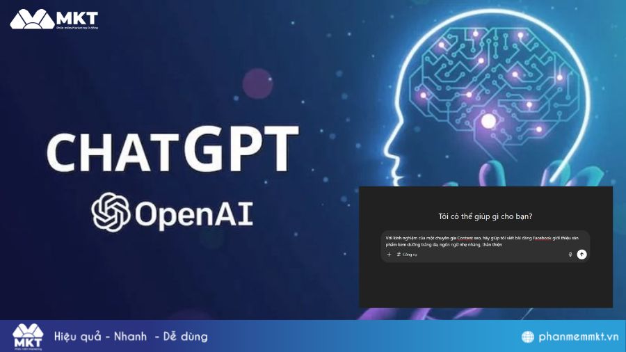 Cách tạo bài đăng Facebook bằng Chat GPT 