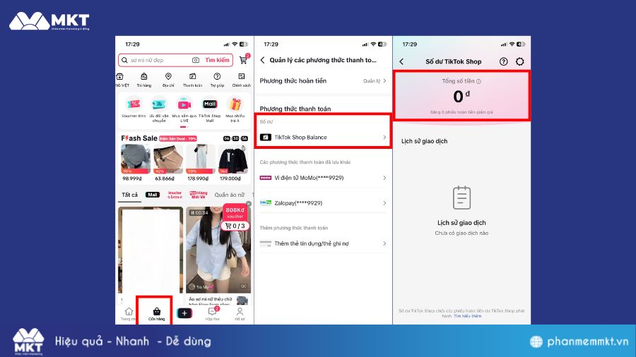 Cách kiểm tra số dư TikTok