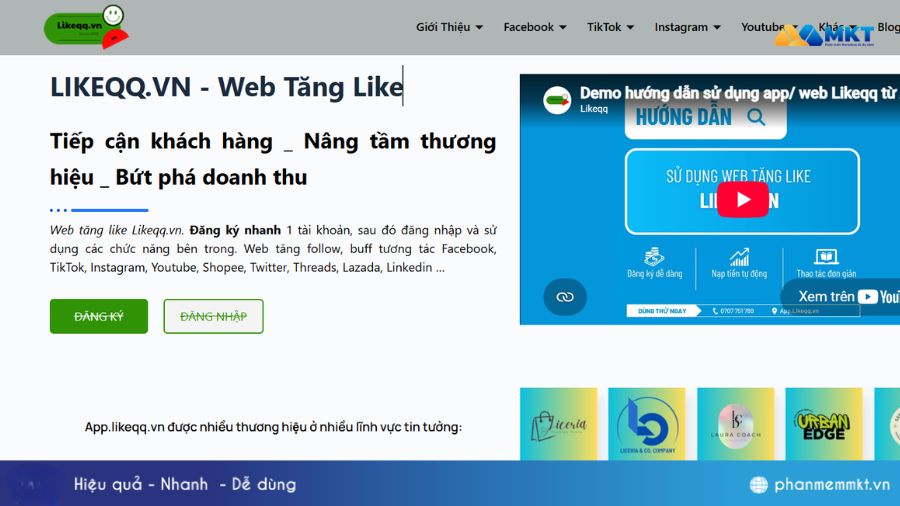 Top 8 app tăng tim TikTok hiệu quả cao 2 Likeqq.vn - Website tăng tim TikTok tại Việt Nam