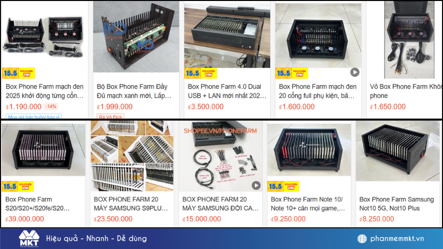 Box phone farm kiếm tiền như thế nào? Giải pháp 2025