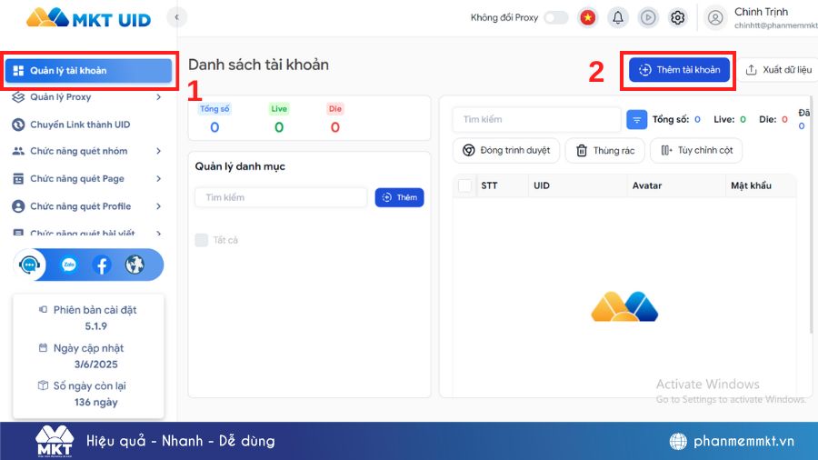 Cách chạy quảng cáo bằng tệp số điện thoại