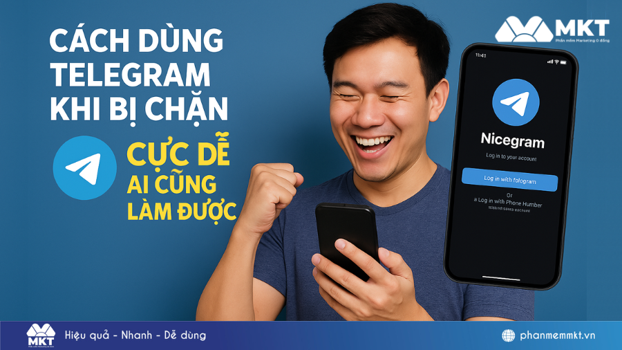 Cách dùng Telegram khi bị chặn tại Việt Nam đơn giản