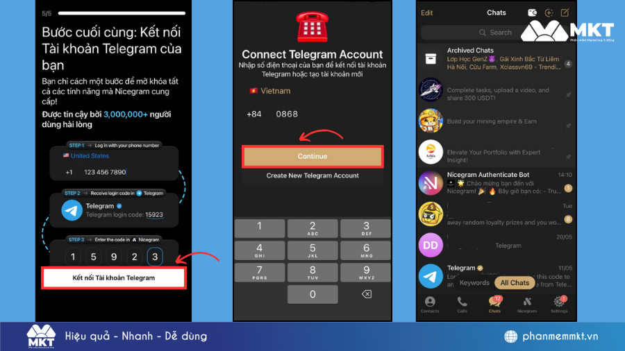 Cách dùng Telegram khi bị chặn tại Việt Nam đơn giản