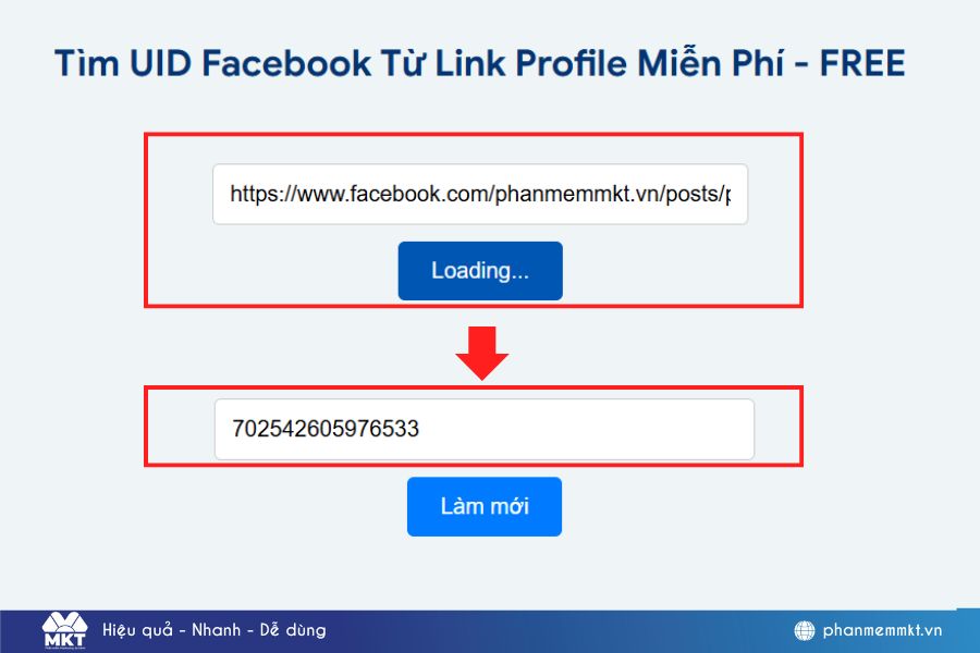 Cách lấy ID bài viết