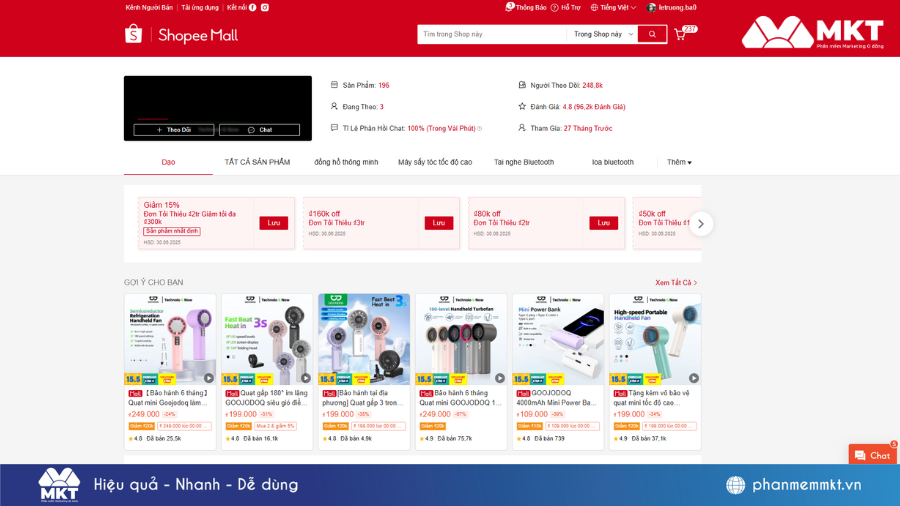 Cách tăng follow trên shoppe miễn phí