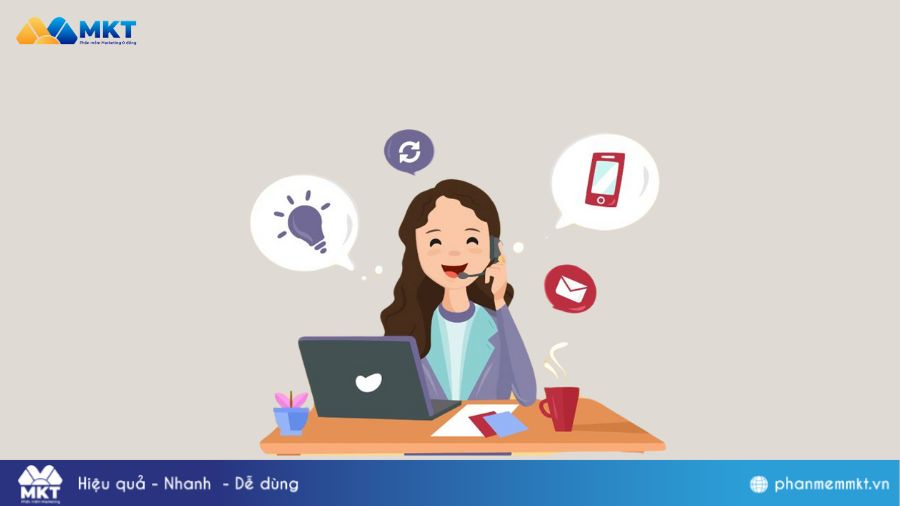 Mô hình ASK trong việc bán hàng qua điện thoại