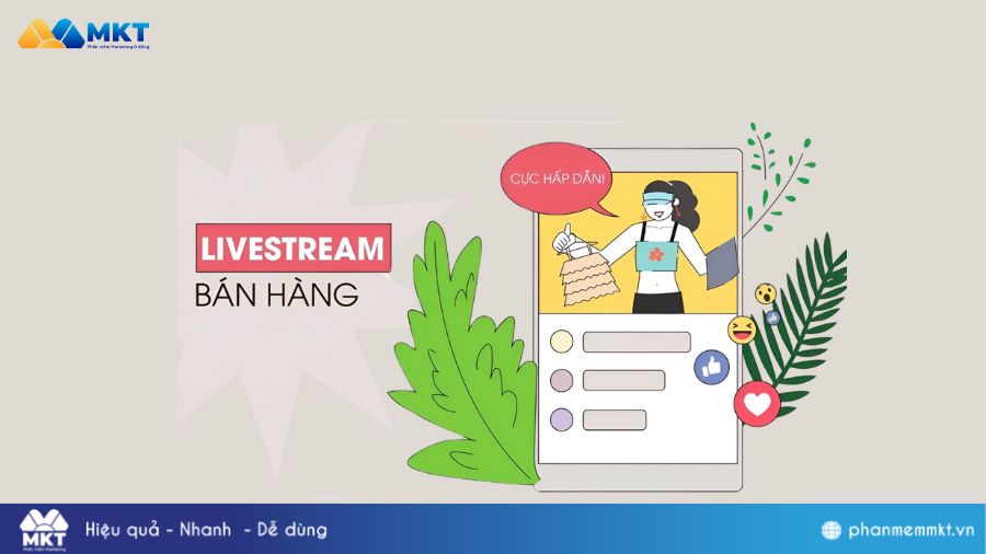Mô hình ASK trong bán hàng livestream
