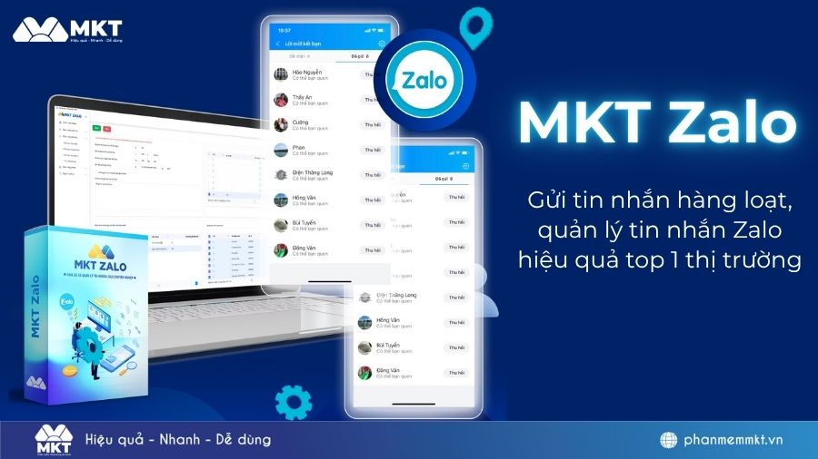 phần mềm quản lý tin nhắn Zalo 