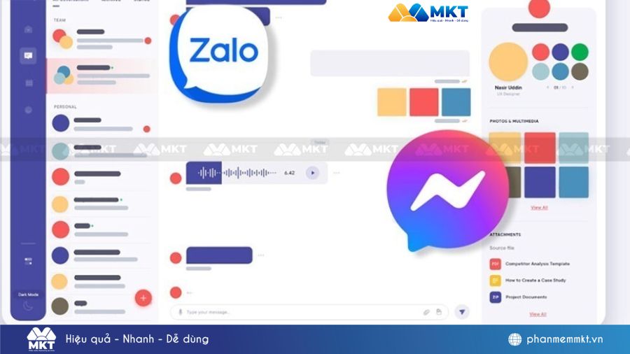 Phần mềm quản lý tin nhắn Zalo