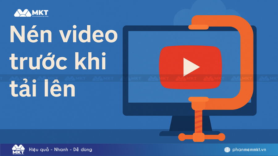 Nén video trước khi tải lên