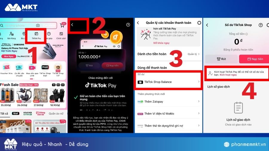 Kiểm tra số dư TikTok Shop Balance Cách kiểm tra số dư TikTok Shop Balance