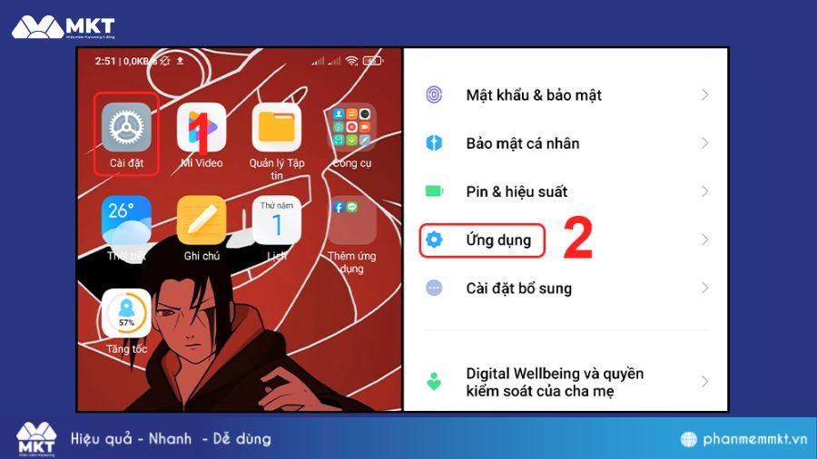 Tự động ghi âm cuộc gọi trên điện thoại Xiaomi