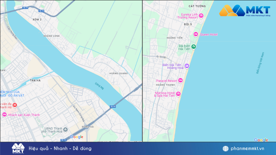 Ý nghĩa màu sắc trên Google Maps là gì?