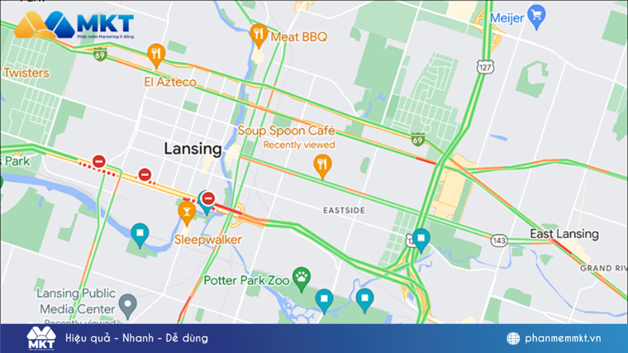 Ý nghĩa màu sắc trên Google Maps là gì?