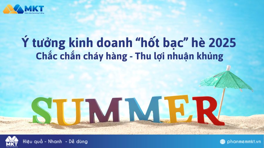 Mùa hè bán gì chạy nhất