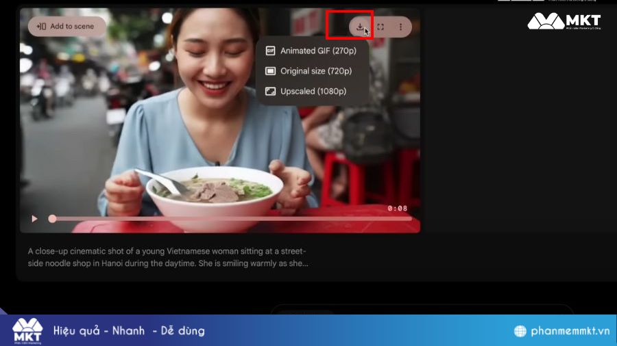 Cách tạo VEO 3 hơn 8s