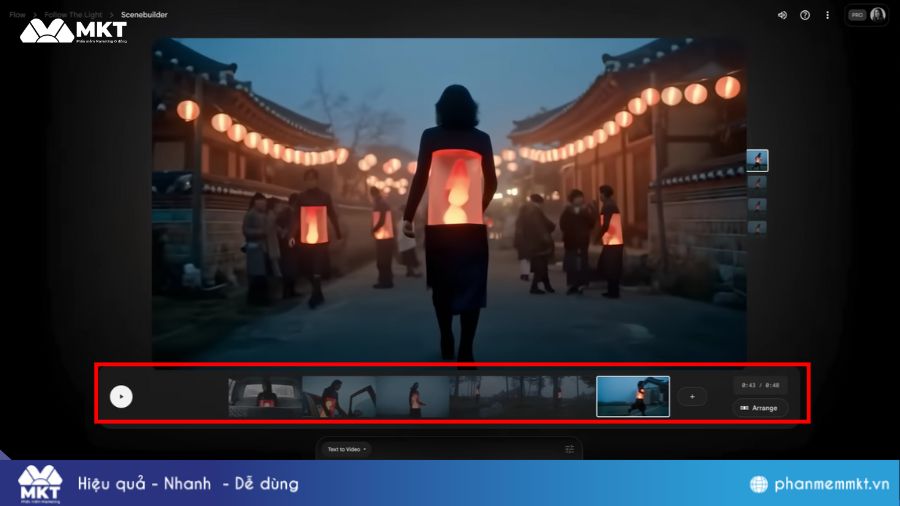 Cách tạo video dài với VEO 3 