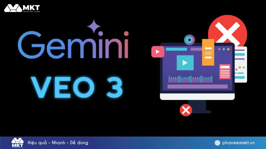 Các lỗi thường gặp khi tạo video trên Veo 3