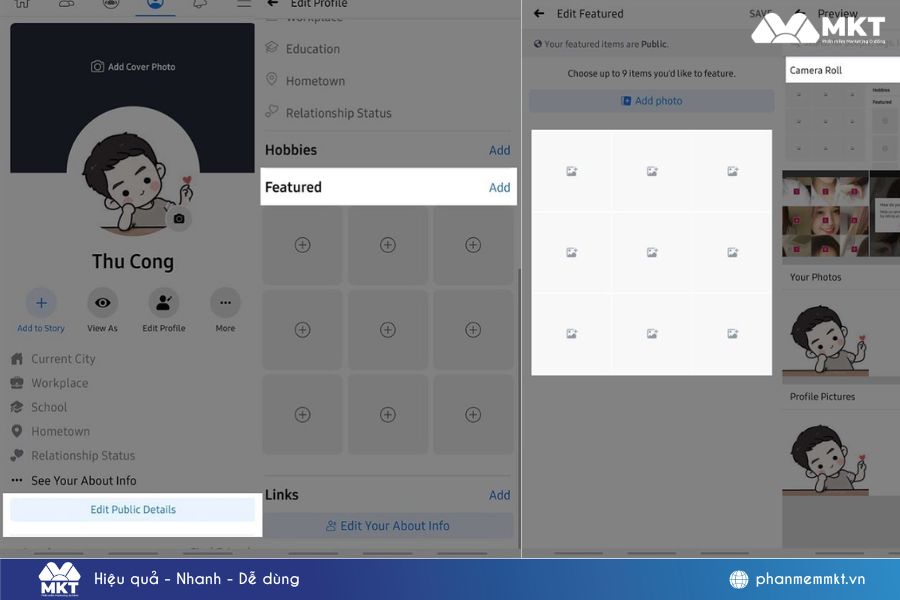 cách để ảnh nổi bật trên Facebook phiên bản mới