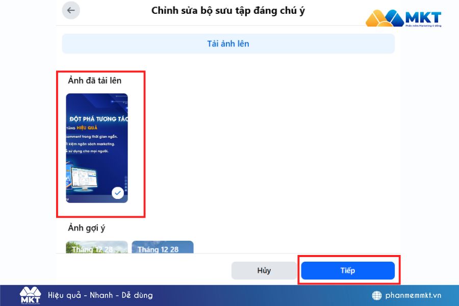 cách để ảnh nổi bật trên Facebook phiên bản mới