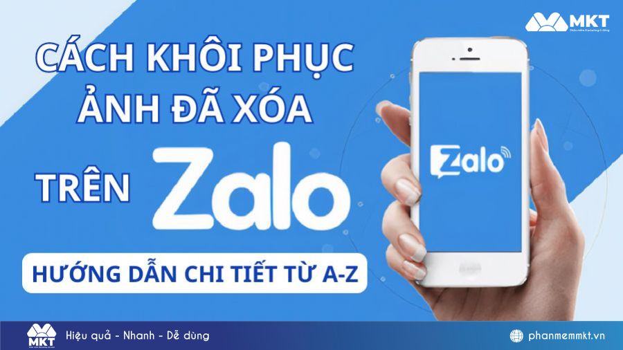 cách khôi phục ảnh đã xóa trên Zalo