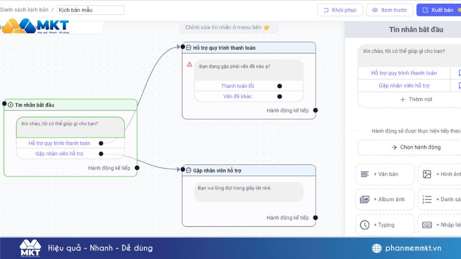 cách tạo chatbot trên zalo