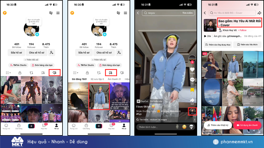 Cách tìm âm thanh TikTok cực dễ cho người mới