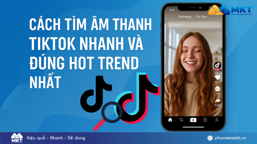 Cách tìm âm thanh TikTok cực dễ cho người mới