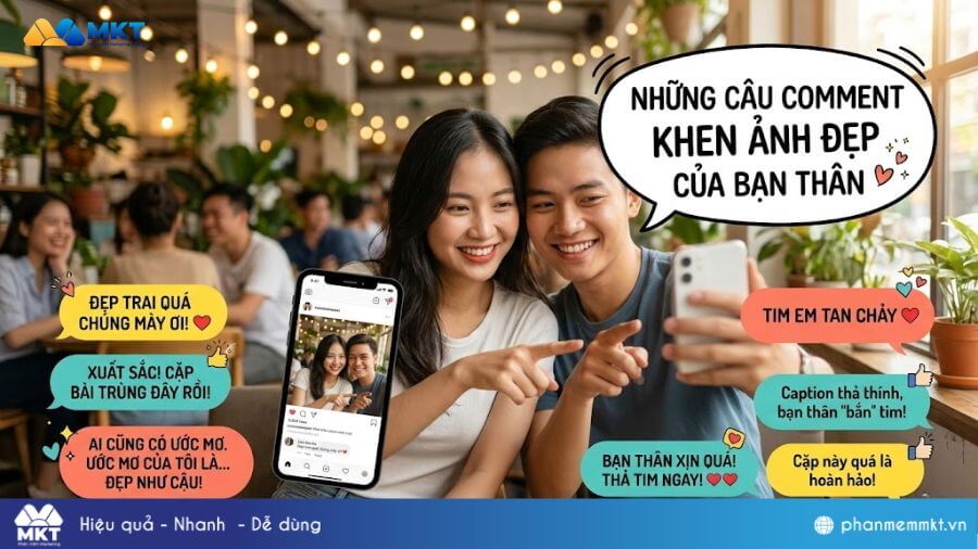 Câu comment khen ảnh đẹp của bạn thân Những câu comment khen ảnh đẹp của bạn thân