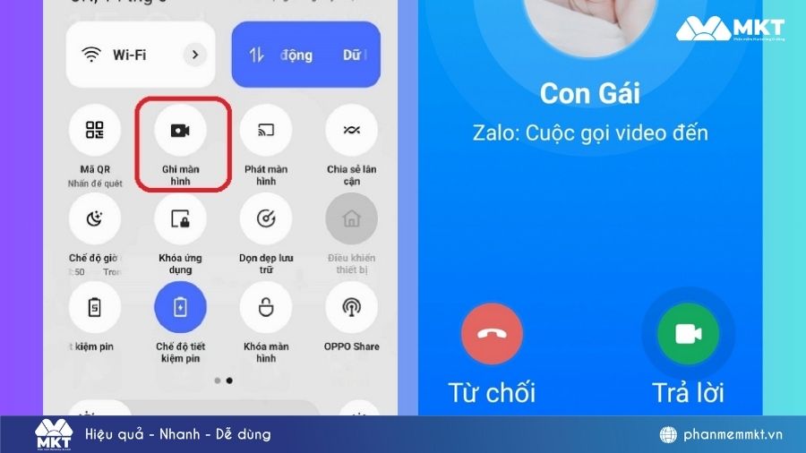 ghi âm cuộc gọi Zalo