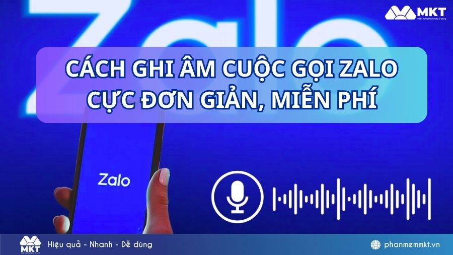 ghi âm cuộc gọi Zalo