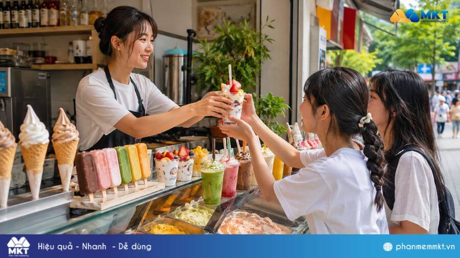 Mùa hè bán gì chạy nhất? 15+ Mặt hàng xu hướng dễ bán, nhanh ra đơn 3 Bán kem, sữa chua, đá xay