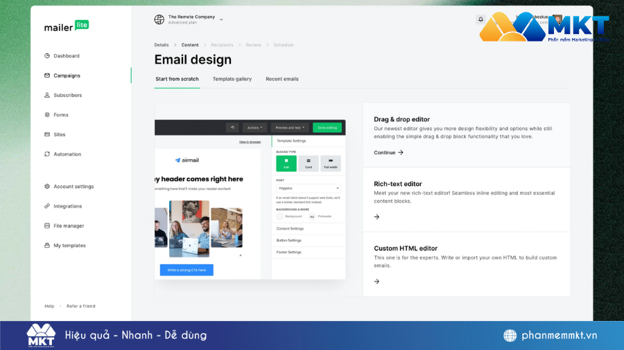 Top phần mềm gửi email tự động tốt nhất 2025