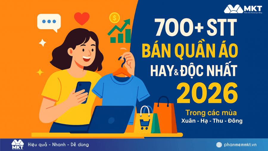Tổng hợp 700+ STT bán quần áo hay thu hút, độc đáo nhất 2026 1 stt bán quần áo