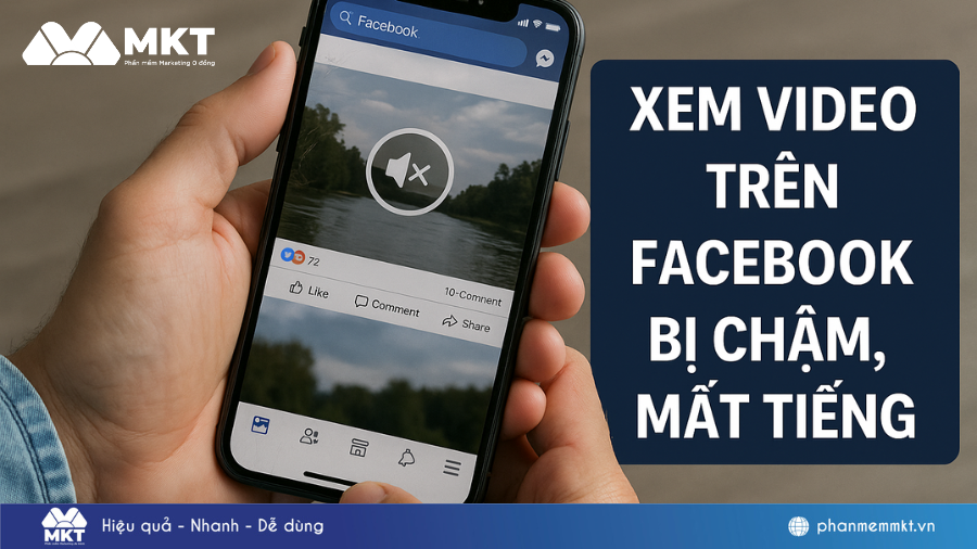 Cách khắc phục lỗi video Facebook bị chậm, mất tiếng trên máy tính/ điện thoại