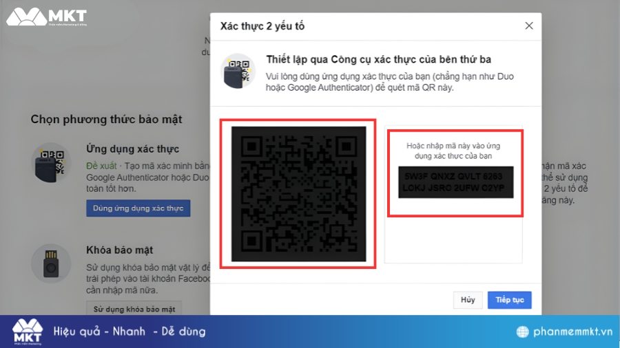 Mở ứng dụng Google Authenticator trên điện thoại để quét mã QR 2FA Live là gì