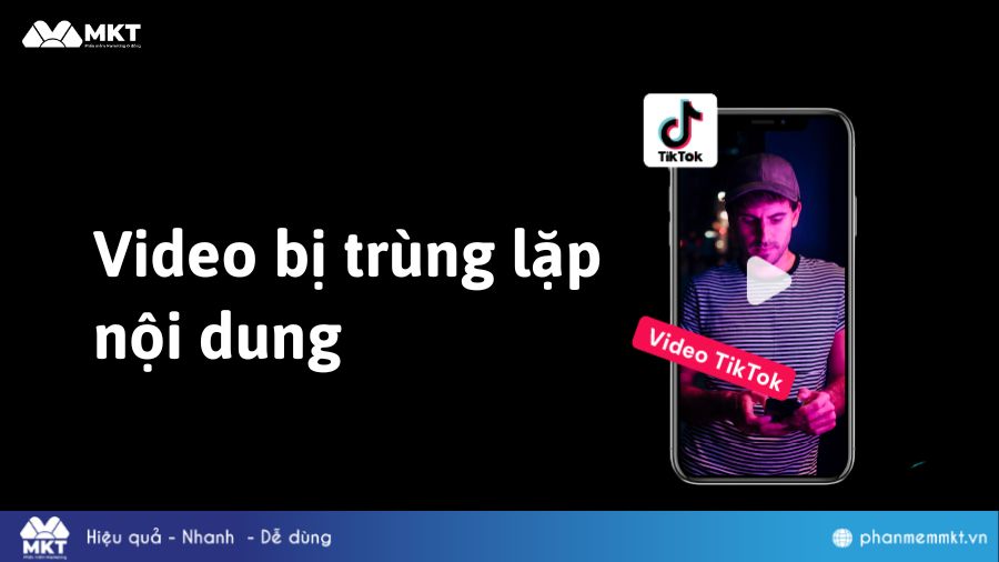 Video bị trùng lặp nội dung