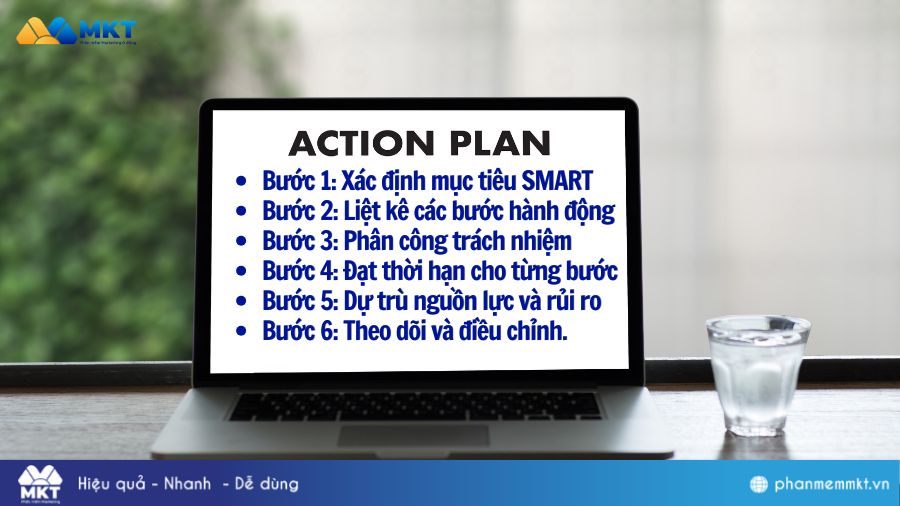 Các bước của kế hoạch hành động
