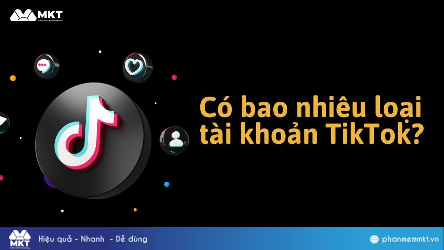 Có bao nhiêu loại tài khoản TikTok?