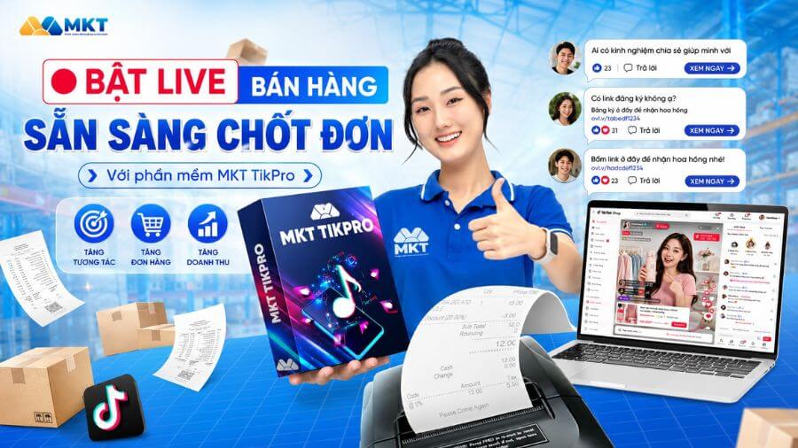 Hướng dẫn cách bán hàng trên TikTok cho người mới 1 MKT TikPro hỗ trợ livestream bán hàng trên TikTok