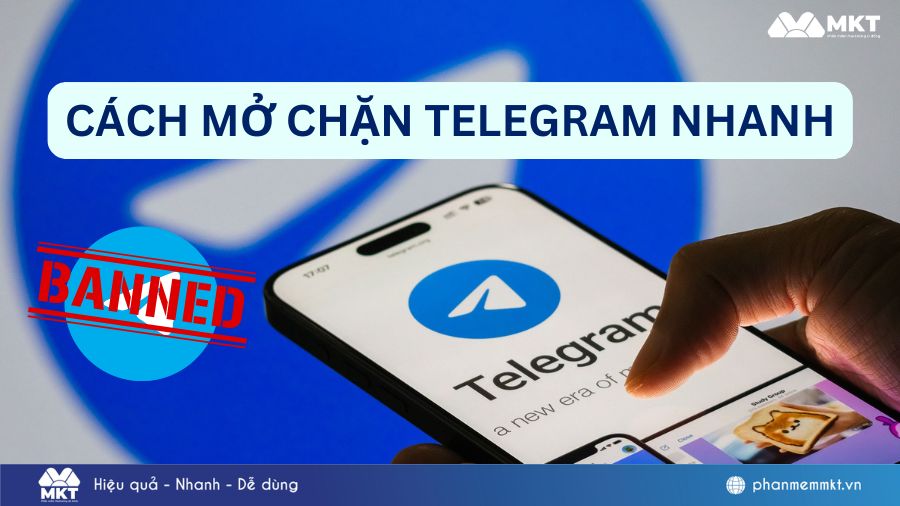 Cách mở chặn Telegram nhanh