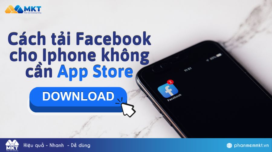 Cách tải Facebook cho Iphone không cần App Store