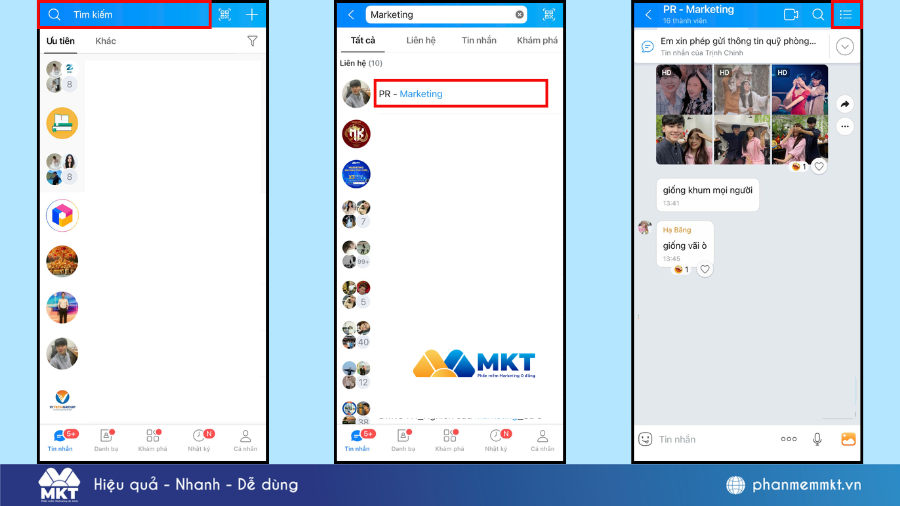 cách tìm bạn trên zalo không cần số điện thoại