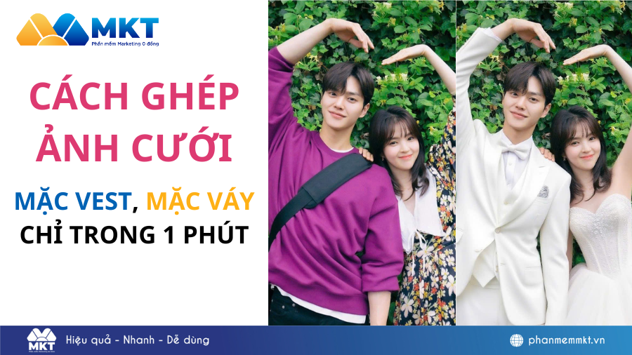 Ghép ảnh cưới miễn phí trên Xingtu cực đẹp