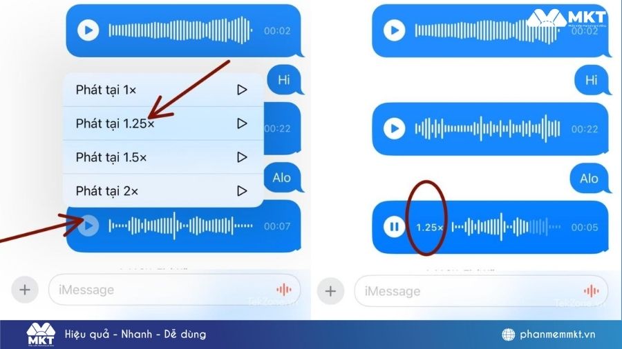 Ghi âm Messenger bị lỗi