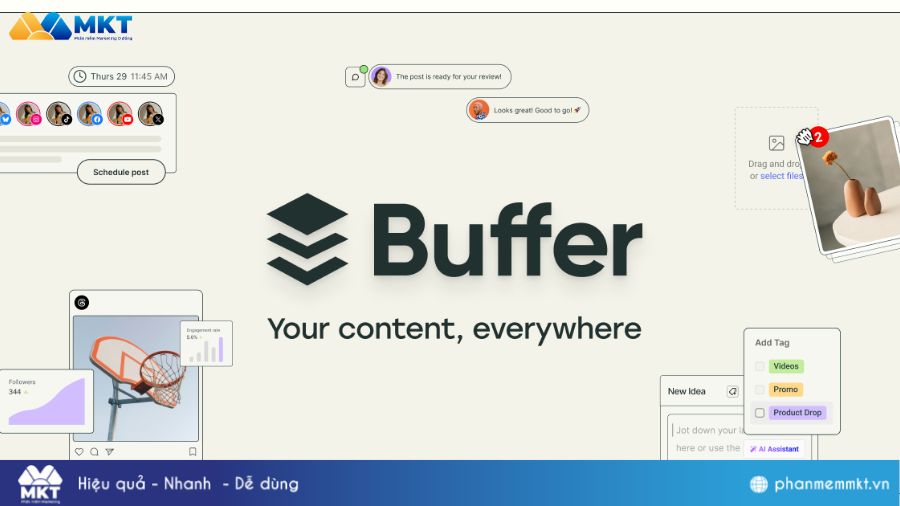 Công cụ quản lý nội dung – Buffer