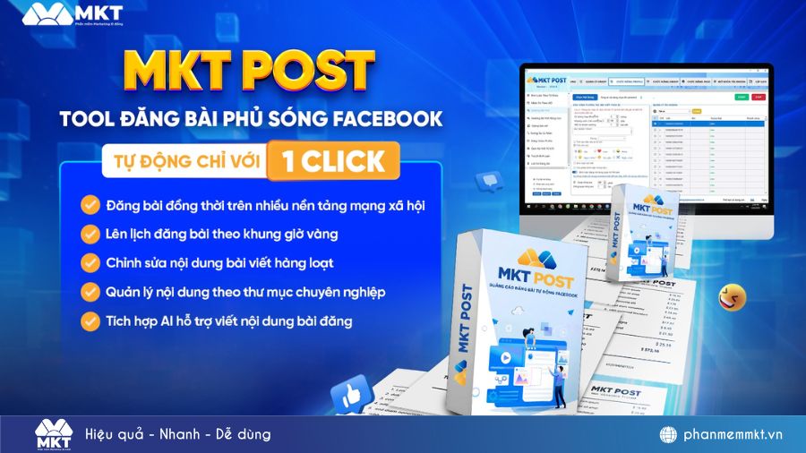 Phần mềm đăng bài tự động MKT Post