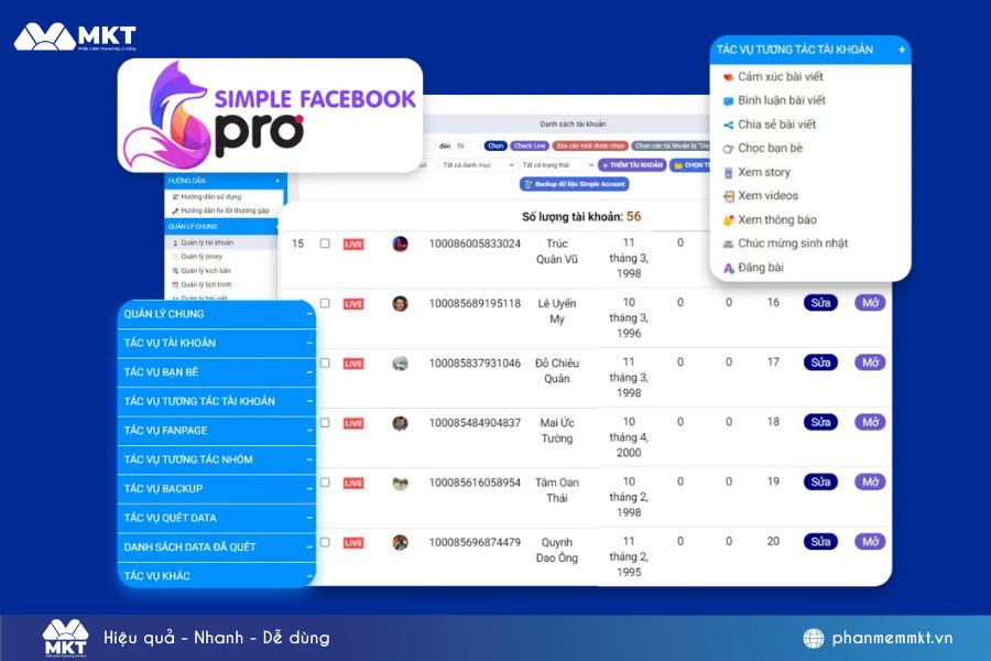 phần mềm share group Facebook