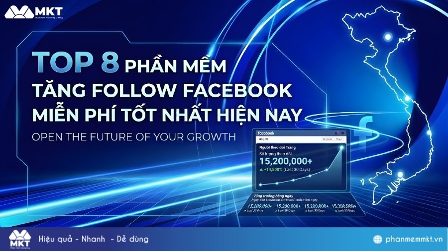 Top 8 Phần mềm tăng follow Facebook miễn phí tốt nhất hiện nay 3 Phần mềm tăng follow Facebook